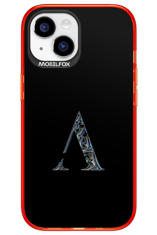 ⁠ ⁠Azteca A Chrome Logo - Apple iPhone 15