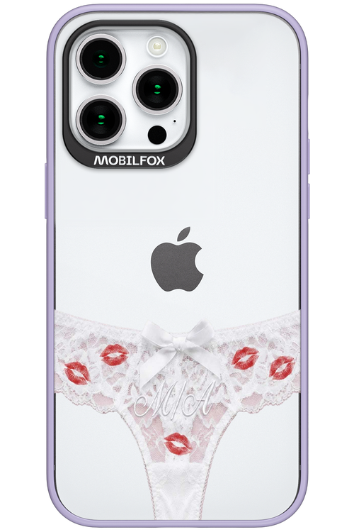 White Panties Transparent 2.0 - Apple iPhone 15 Pro Max
