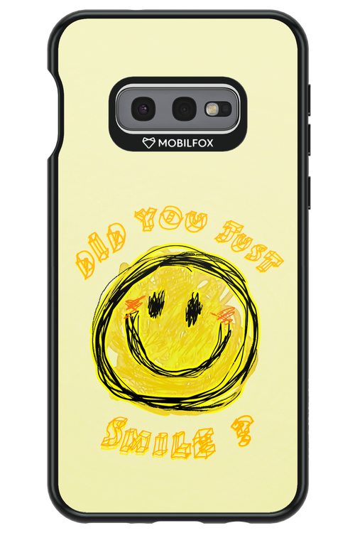 Crayon Smiley - Samsung Galaxy S10e