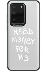 Need M3 Transparent White - Samsung Galaxy S20 Ultra 5G