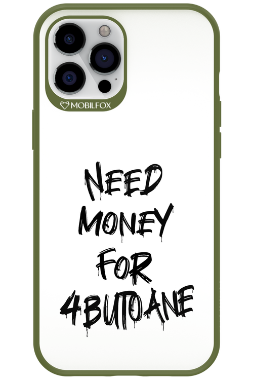 Need Money For Butoane Black - Apple iPhone 12 Pro Max