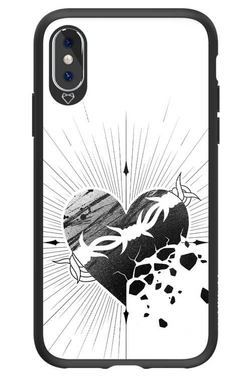 Fekete Szív 2.0 - Apple iPhone XS
