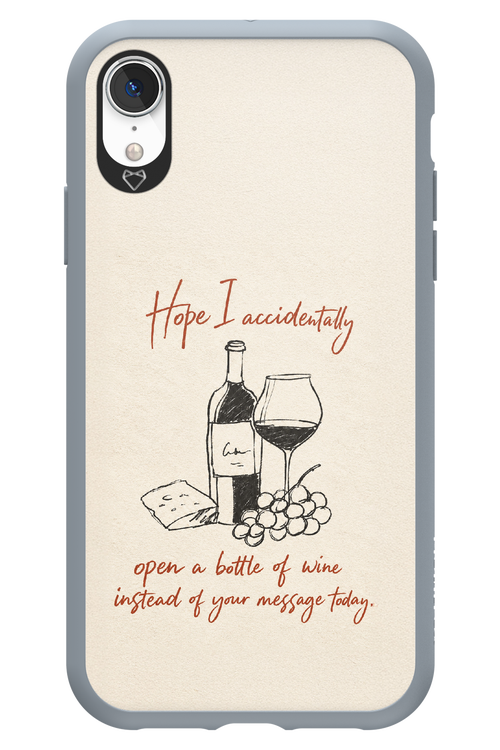Bottle of wine 2.0 - Apple iPhone XR