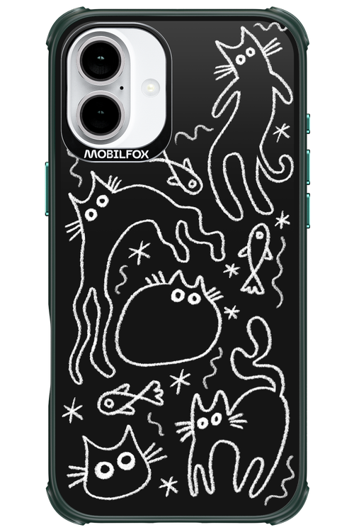 CHALK_CATS - Apple iPhone 16 Plus