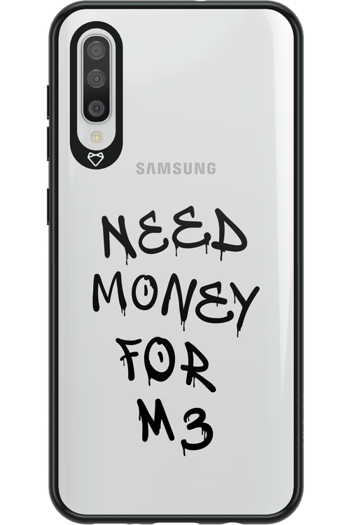 Need M3 Transparent Black - Samsung Galaxy A50