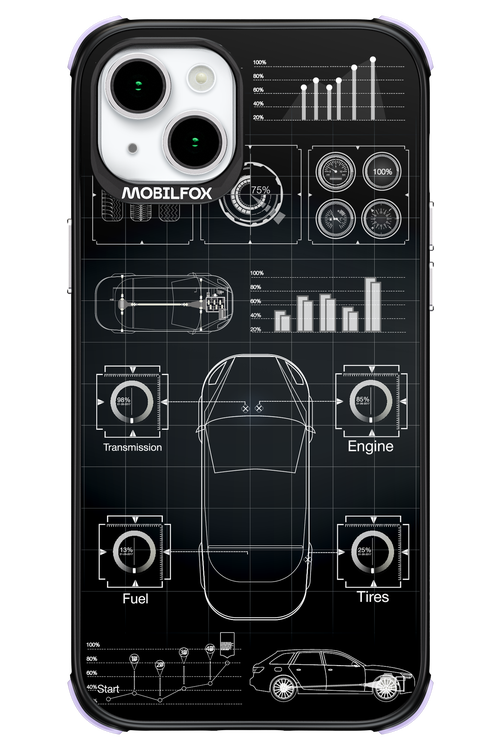 Cyber Grid 2.0 - Apple iPhone 15 Plus