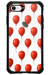 Red Balloons - Apple iPhone 8