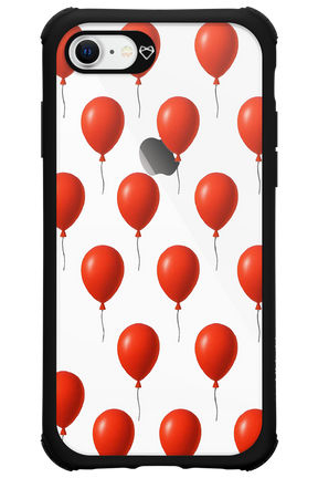 Red Balloons - Apple iPhone 8