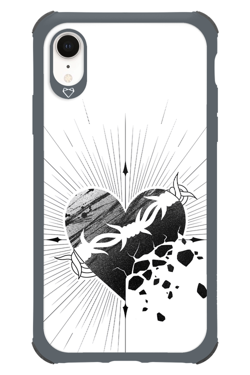 Fekete Szív - Apple iPhone XR