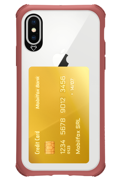 Gold Card - Apple iPhone X
