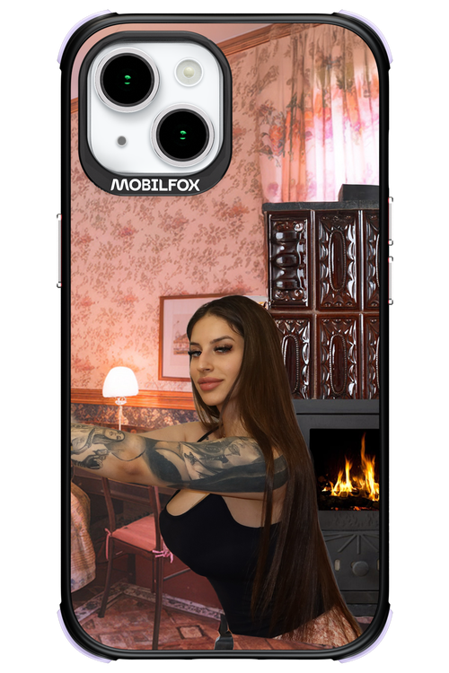 Tattooed Flame - Apple iPhone 15