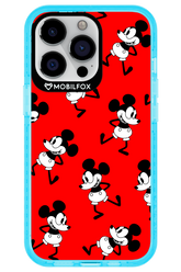 Iconic Mouse (red pattern) - Apple iPhone 13 Pro