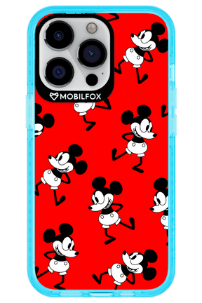 Iconic Mouse (red pattern) - Apple iPhone 13 Pro