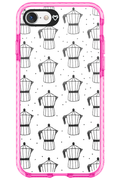 Retro Caffee - Apple iPhone 8