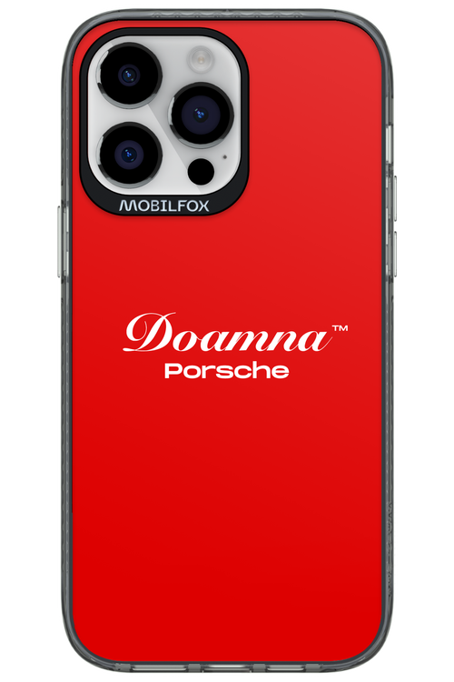 Doamna Porsche (red) - Apple iPhone 14 Pro Max