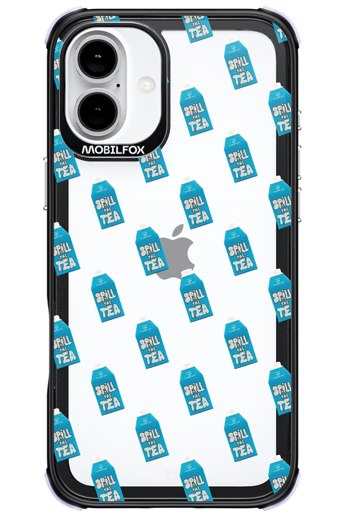 Blue Tea Party Chaos - Apple iPhone 16 Plus