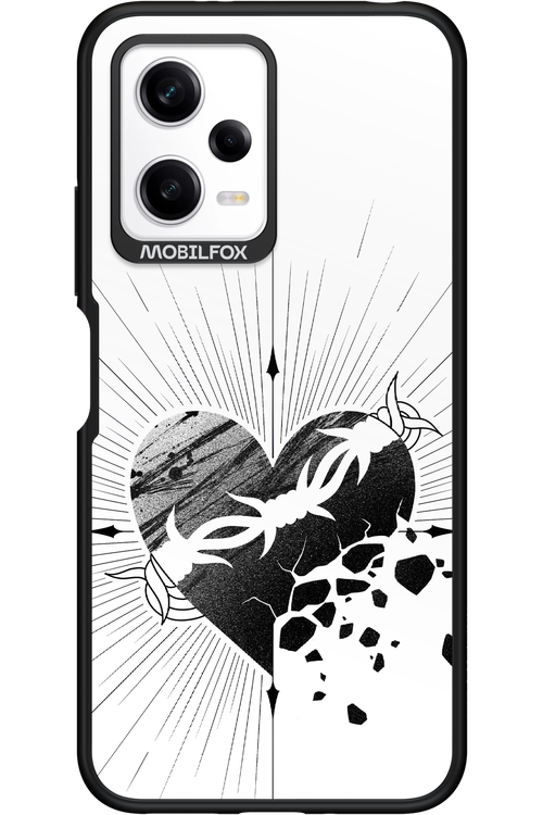 Fekete Szív - Xiaomi Redmi Note 12 5G