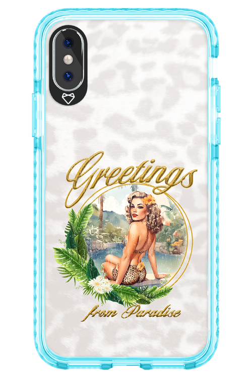 Greetings from Paradise - Apple iPhone X