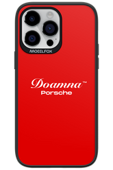 Doamna Porsche (red) - Apple iPhone 14 Pro Max
