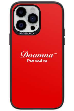 Doamna Porsche (red) - Apple iPhone 14 Pro Max