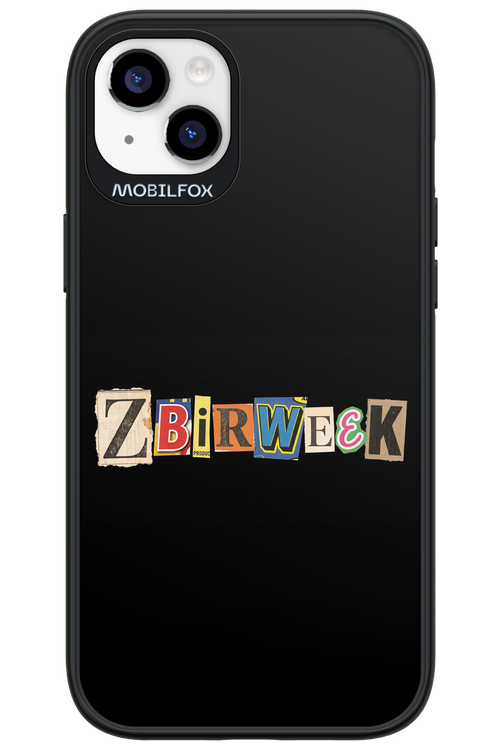 Zbirweek (black) 2.0 - Apple iPhone 14 Plus