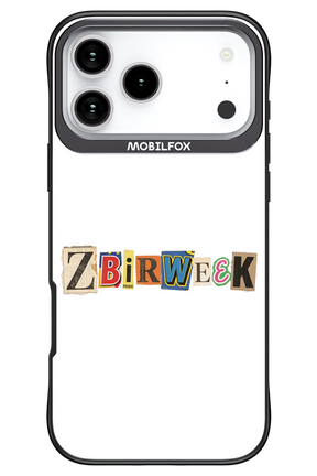 Zbirweek (white) 2.0 - Apple iPhone 17 Pro Max