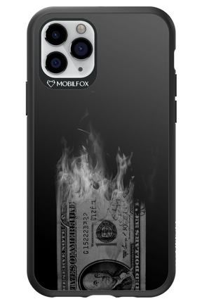Money Burn B&W 2.0 - Apple iPhone 11 Pro