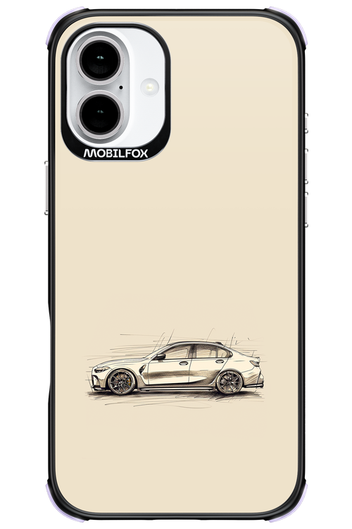 Sketch Car 2.0 - Apple iPhone 16 Plus