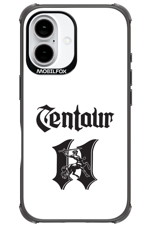 Centaur Logo White 2.0 - Apple iPhone 16
