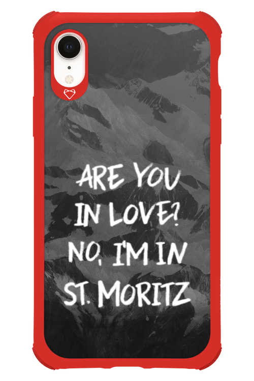 I'm in St. Moritz - Apple iPhone XR
