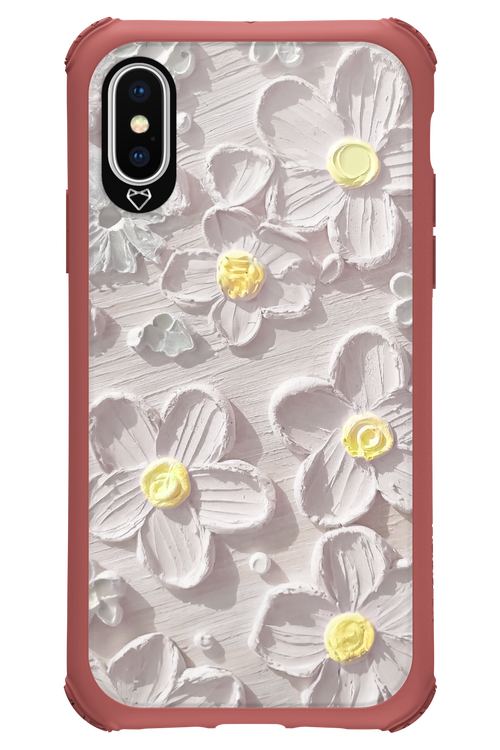 White Flowers 2.0 - Apple iPhone XS