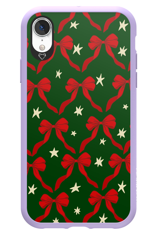 Bow & Stars (Green) - Apple iPhone XR