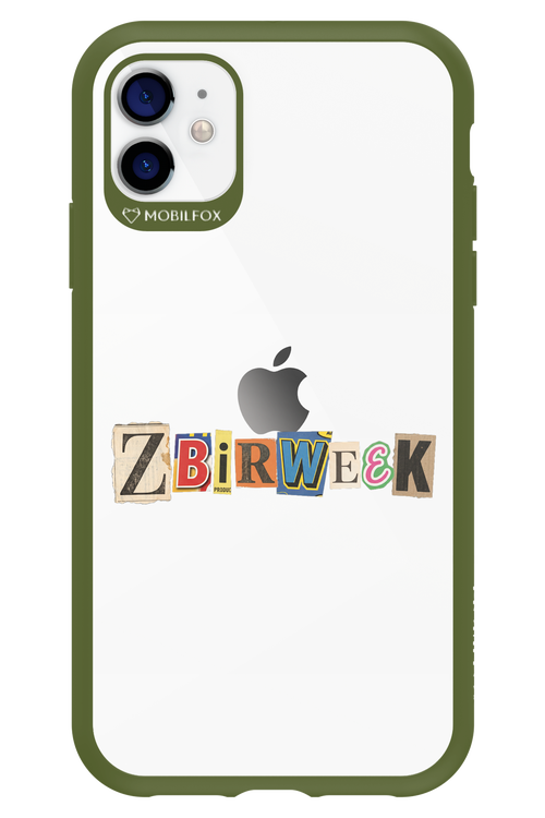 Zbirweek (transparent) 2.0 - Apple iPhone 11