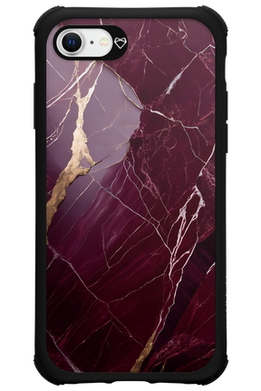 Burgundy Marble - Apple iPhone 8