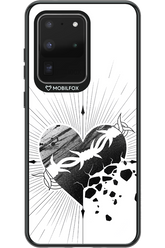 Fekete Szív - Samsung Galaxy S20 Ultra 5G