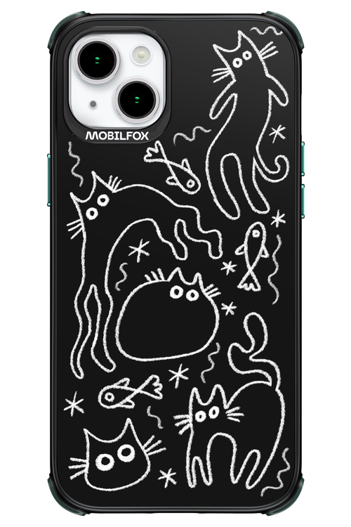 CHALK_CATS 2.0 - Apple iPhone 15 Plus