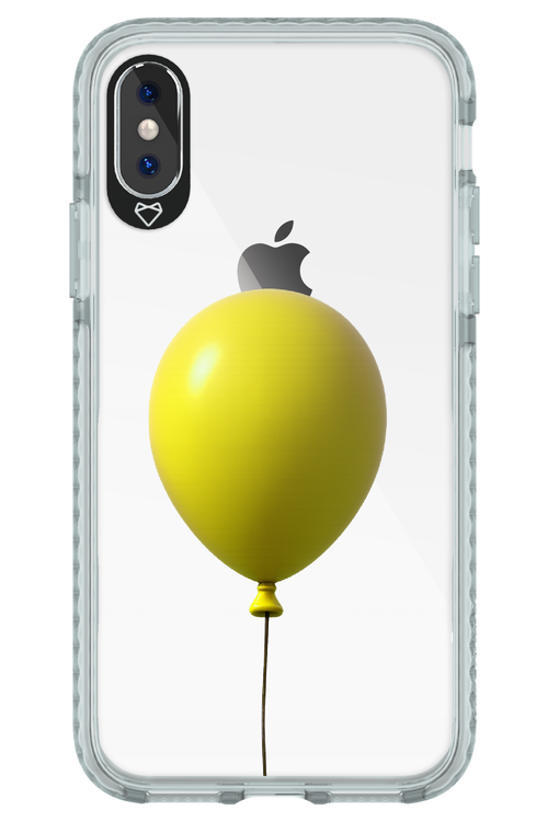 Yellow Balloon - Apple iPhone X