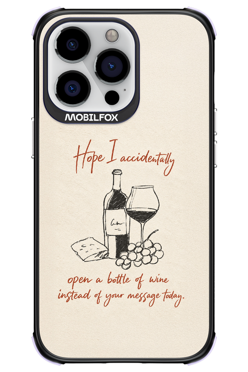 Bottle of wine 2.0 - Apple iPhone 13 Pro