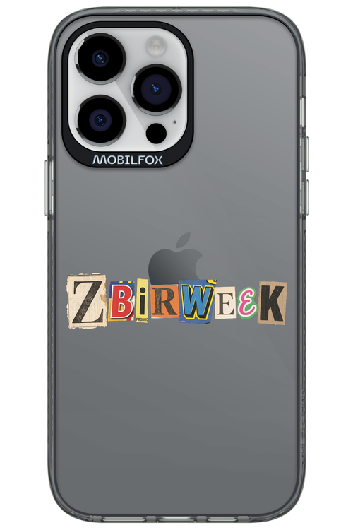 Zbirweek (transparent) 2.0 - Apple iPhone 14 Pro Max
