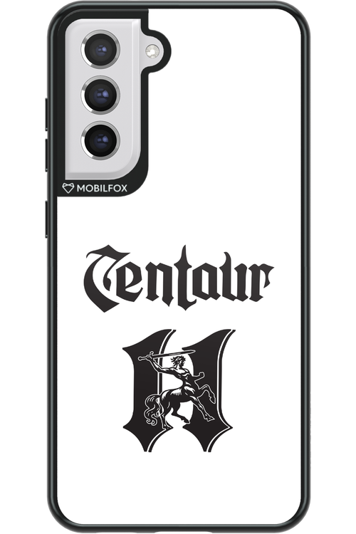 Centaur Logo White 2.0 - Samsung Galaxy S21 FE