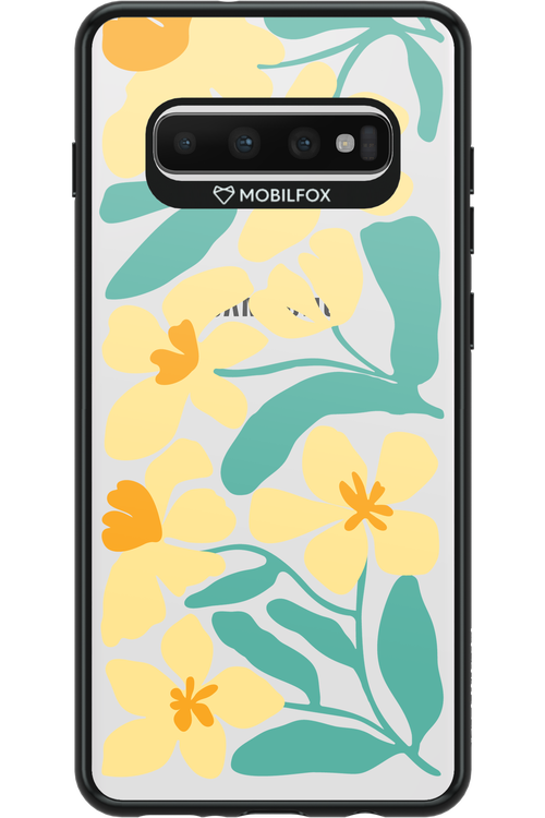 Yellow Flower - Samsung Galaxy S10+