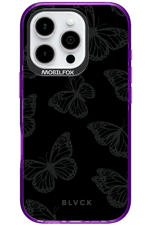 Black Butterflies - Apple iPhone 16 Pro