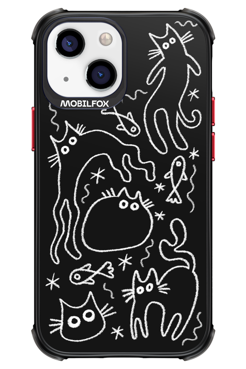CHALK_CATS 2.0 - Apple iPhone 13 Mini