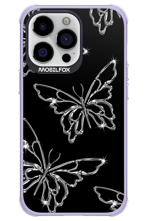 Silver Butterfly 2.0 - Apple iPhone 13 Pro