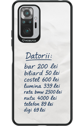 The List - Xiaomi Redmi Note 10S