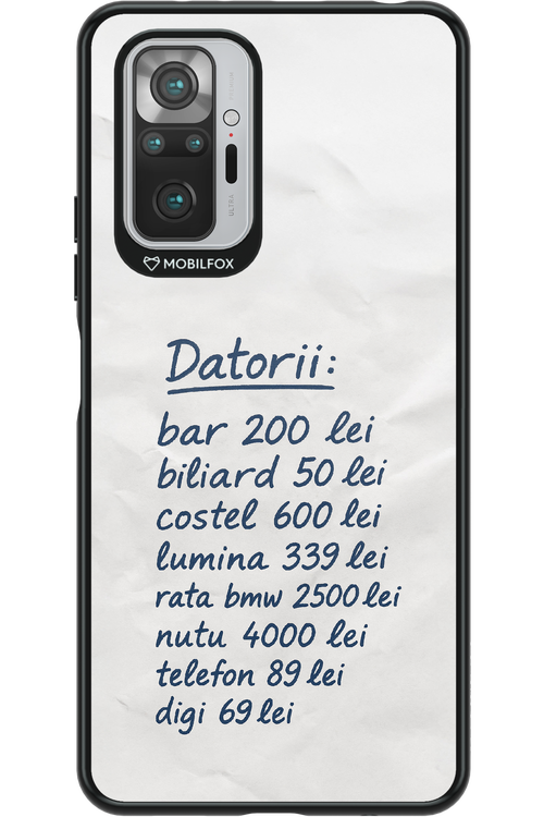 The List - Xiaomi Redmi Note 10S