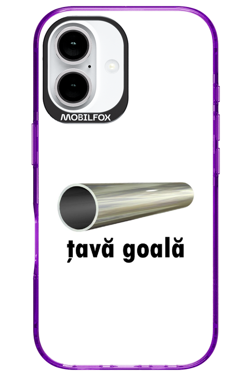 Țavă Goală White - Apple iPhone 16