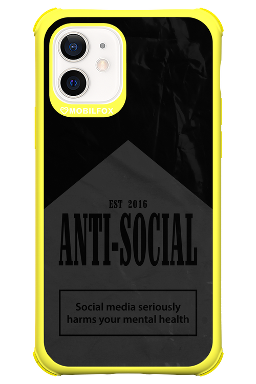 ANTI-SOCIAL (BLVCK) 2.0 - Apple iPhone 12