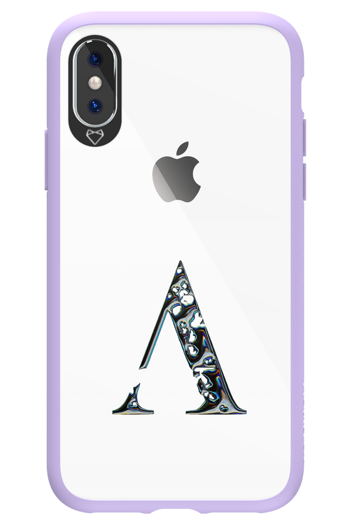 Azteca A Chrome Logo 2.0 - Apple iPhone XS