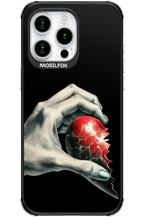 Broken Heart Left - Apple iPhone 15 Pro Max